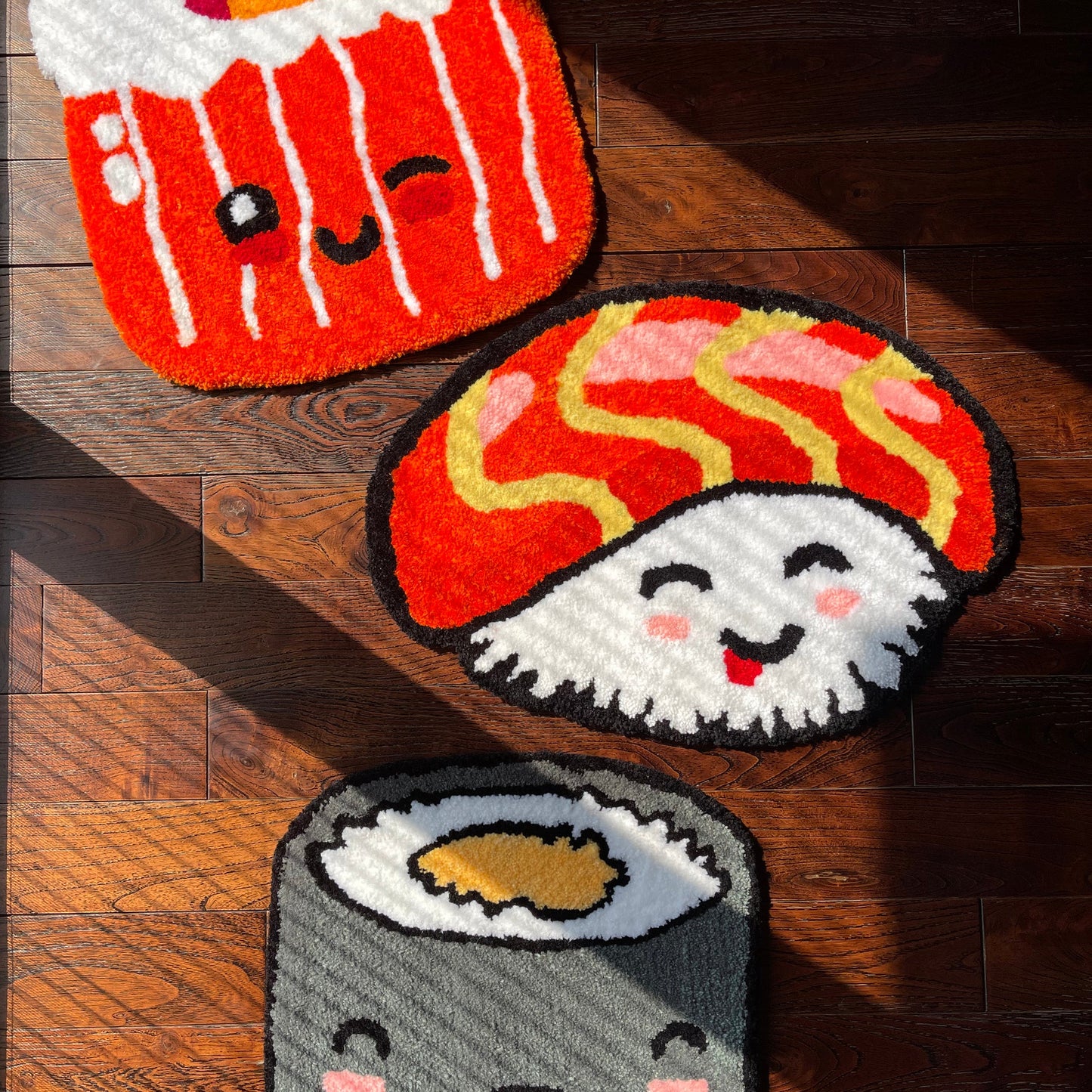 Sushi Rug (Set of Three)