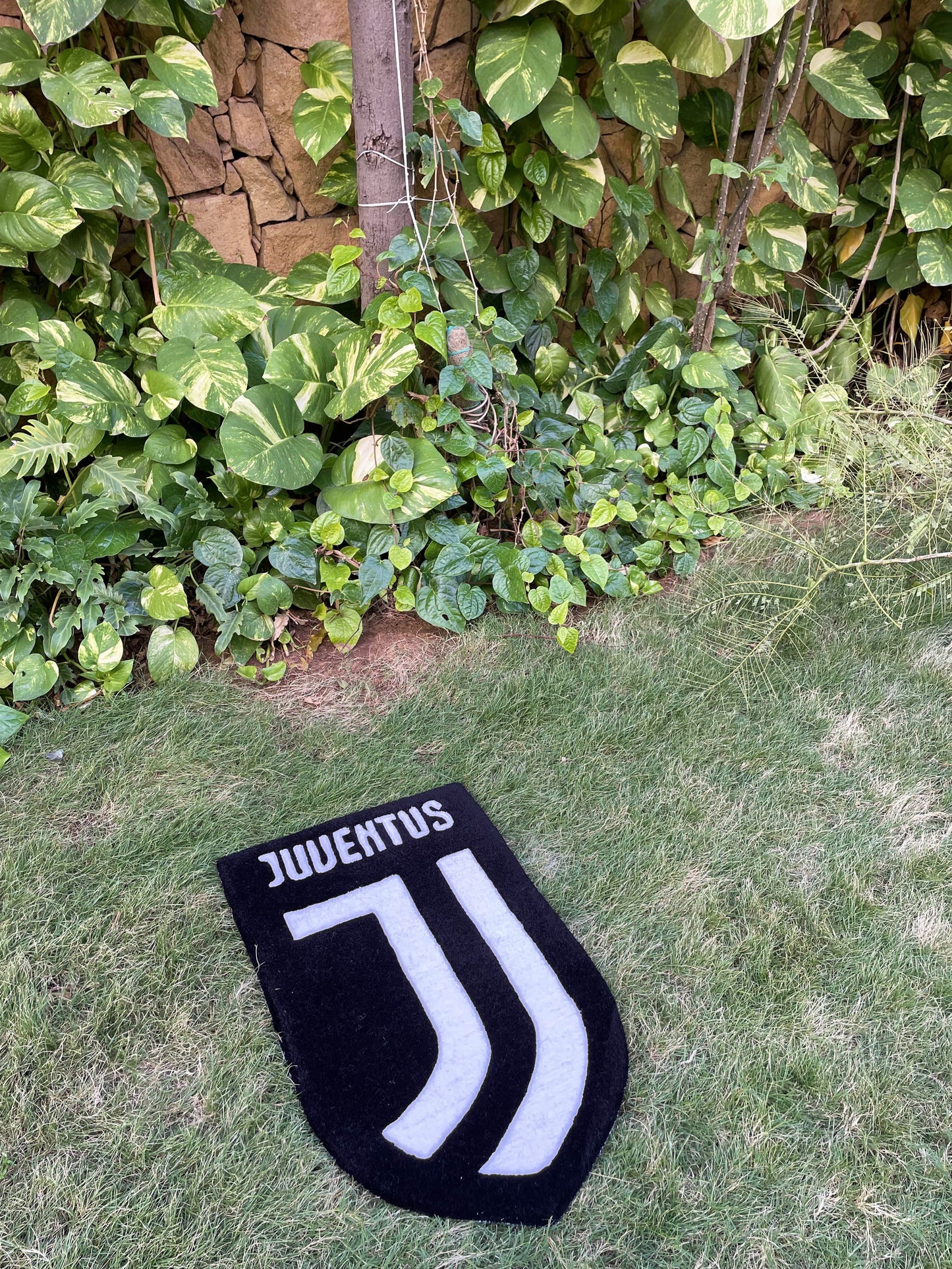 Juventus Fan Emblem Rug