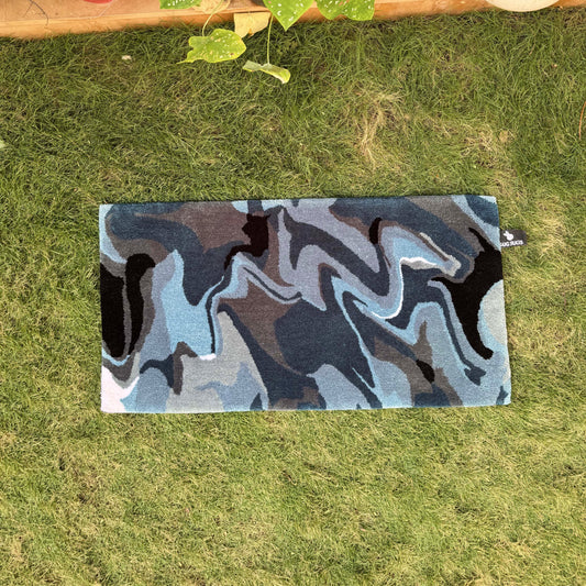 Abstract Terrain Tufted Rug