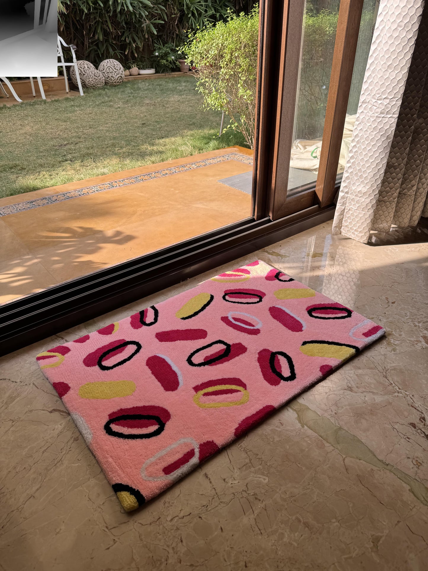 Playful Shapes Tufted Rug
