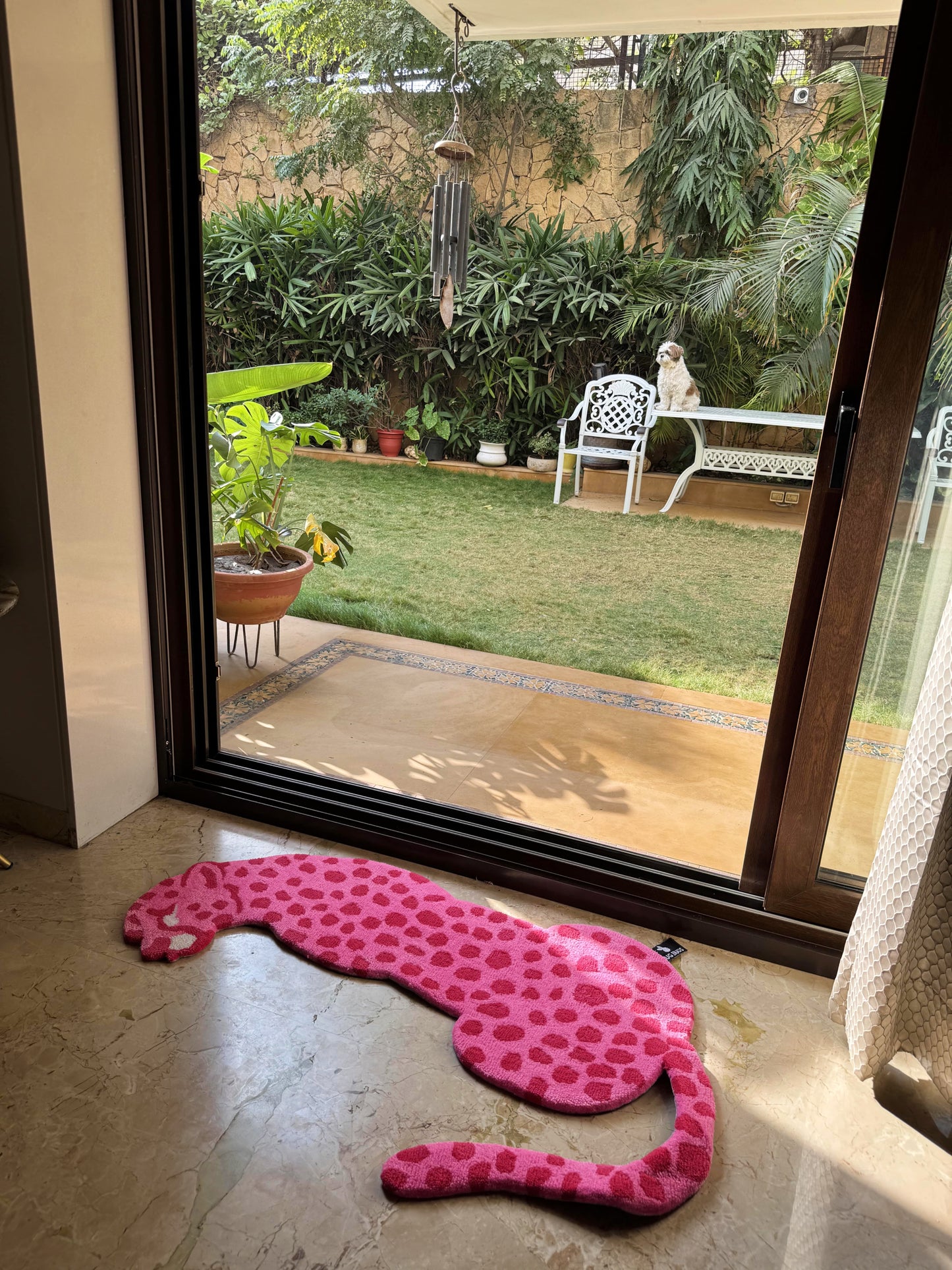 Spotted Pink Panther Rug