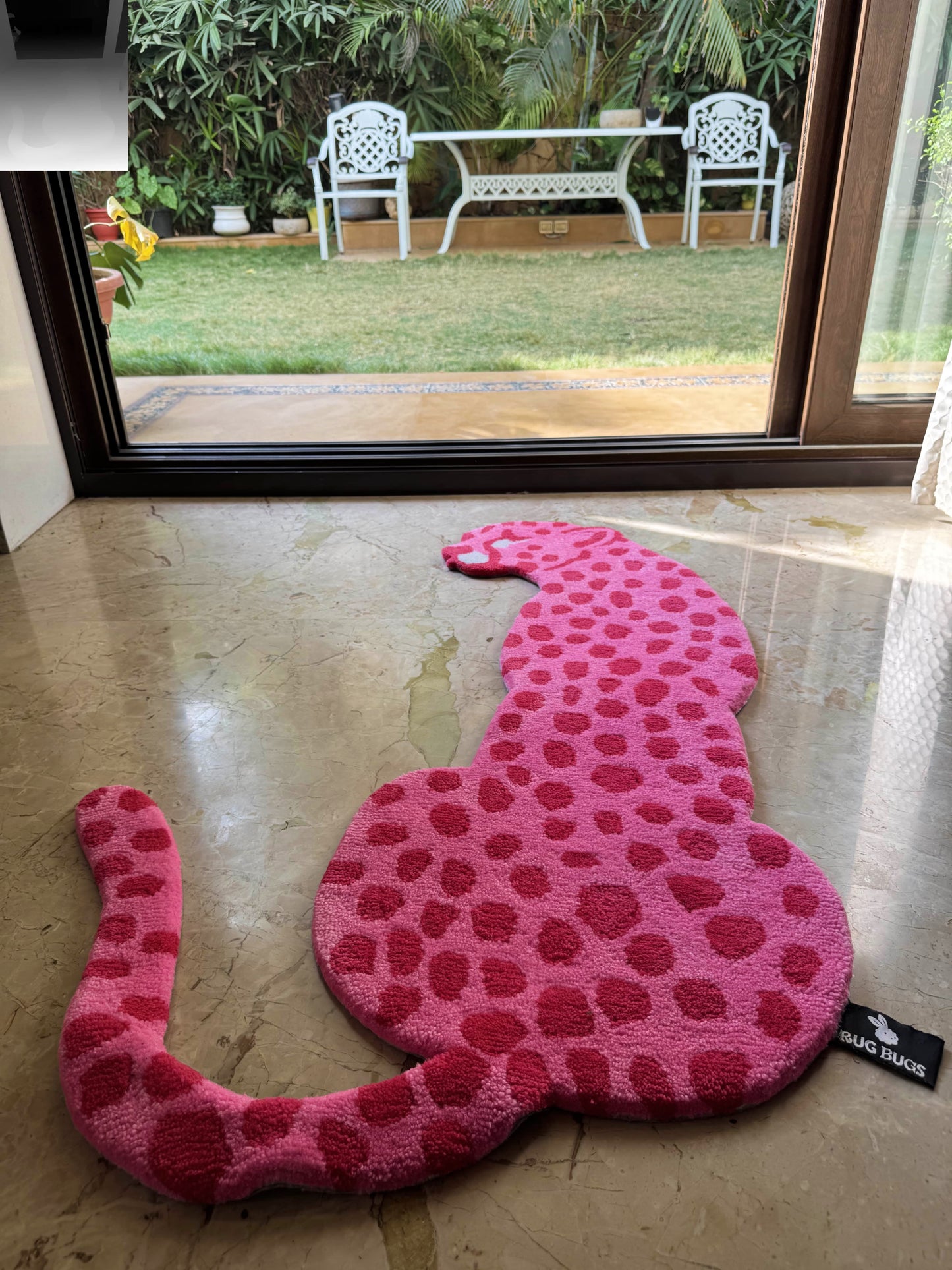 Spotted Pink Panther Rug