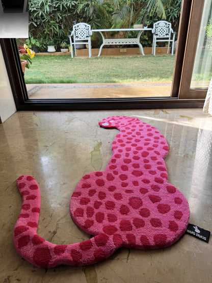 Spotted Pink Panther Rug