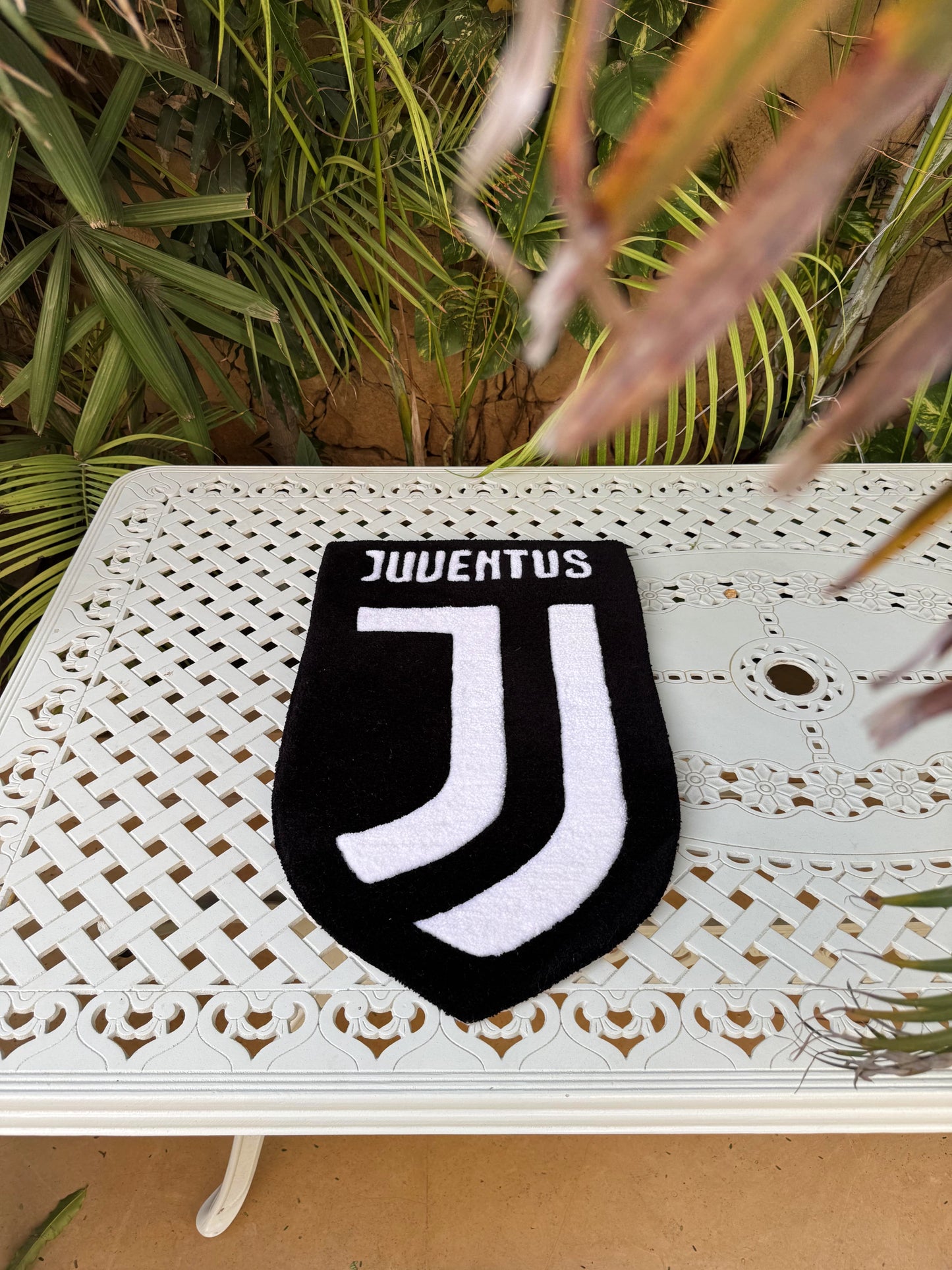 Juventus Fan Emblem Rug