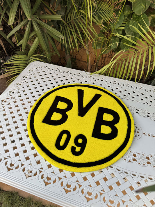 Borussia Dortmund Crest Rug