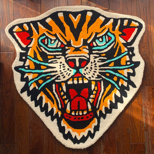 Tribal Tiger Rug