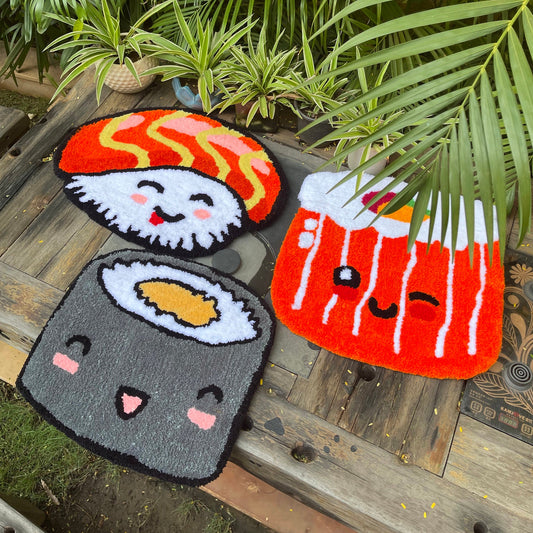 Sushi Rug (Set of Three)