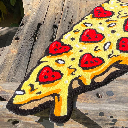 Loveburst Pizza Rug